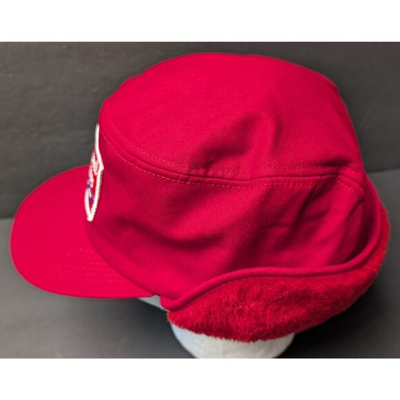 Vtg Supersweet Feeds Patch Farmer Trucker Hat ADULT SIZE MED/LG K-Brand USA Red - Picture 8 of 11